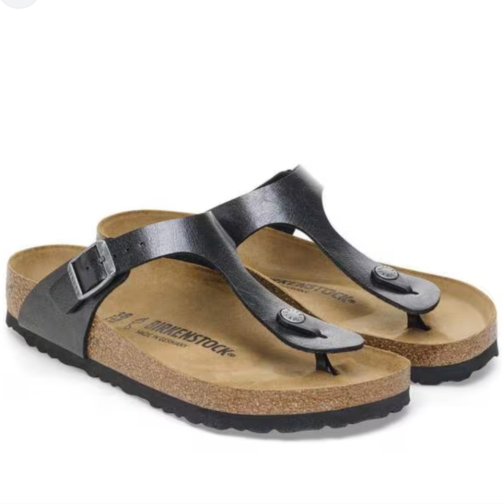 Birkenstock Gizeh Women's Black Thong Sandals